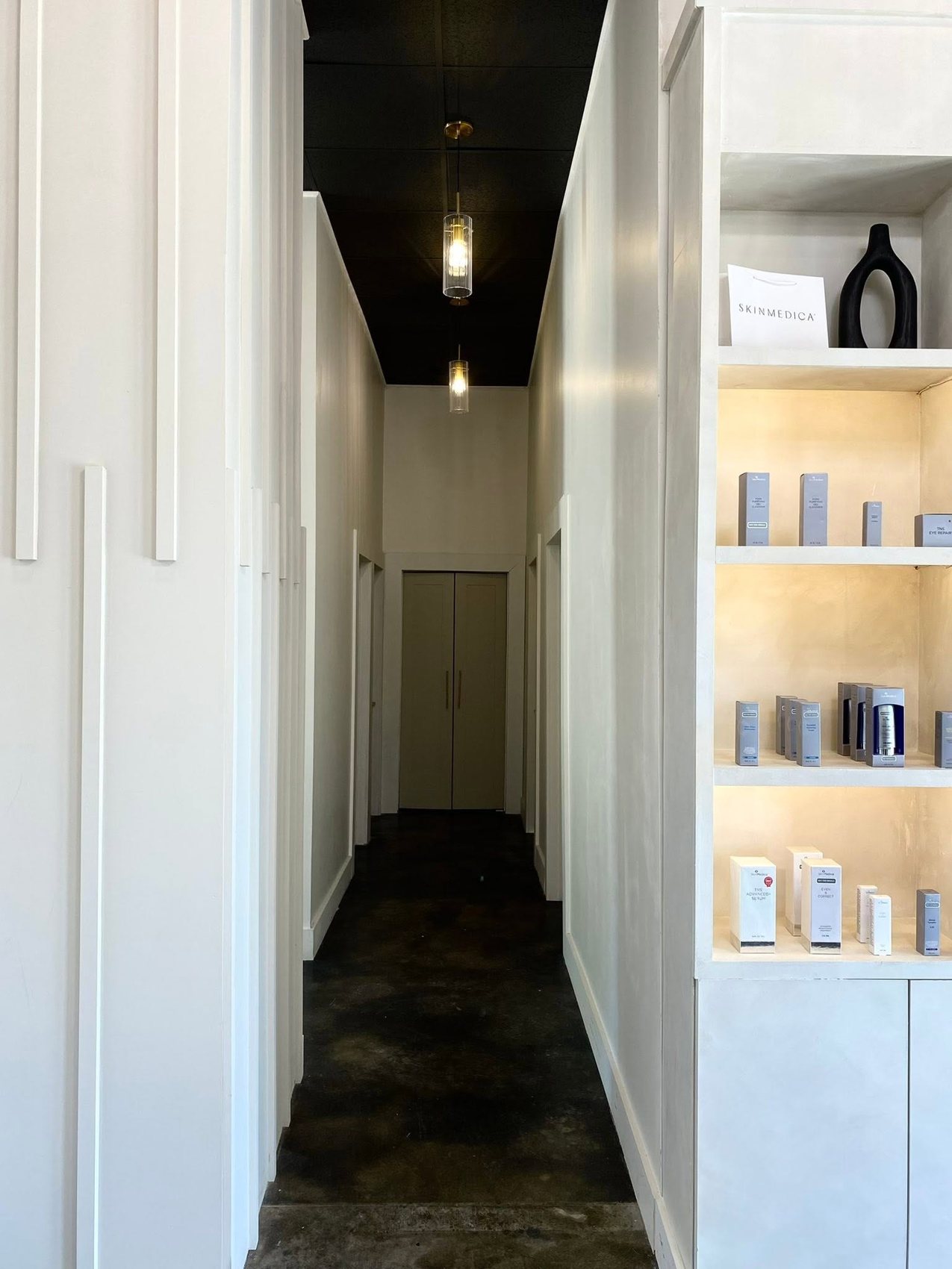 Clinic hallway