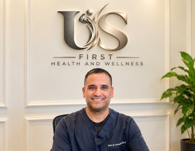 John Gonzales, PA-C, at US First Health and Wellness